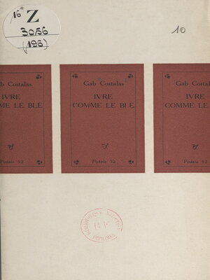 cover image of Ivre comme le blé